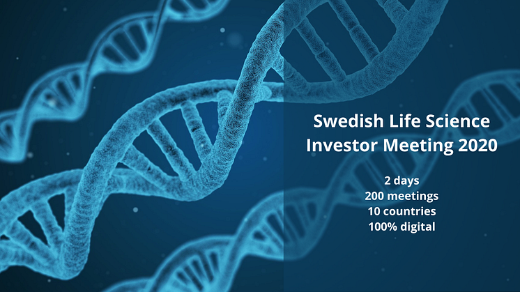 Digitalt investerarevent drar hundratals till möten med svenska life science bolag