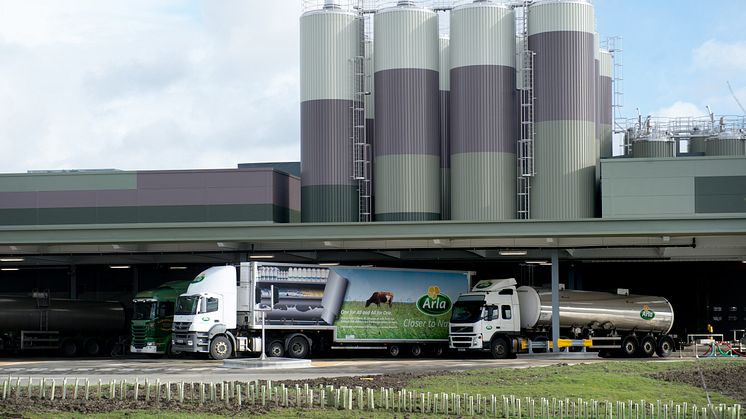 Arla invests a further £37.5 million in its UK sites and logistics