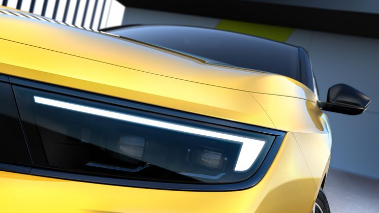 Opel presenterar de första bilderna på nya Opel Astra