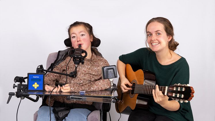 Ny teknologi gjør det mulig å lage musikk med pusten. Foto: Ruud van der Wel