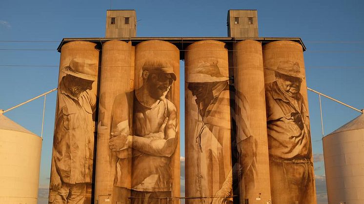 Guido van Heltenin teos Australiassa.