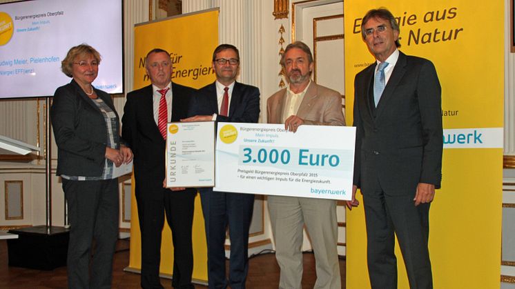 Bürgerenergiepreis Oberpfalz 2015: EN(ergie) Eff(ienz)