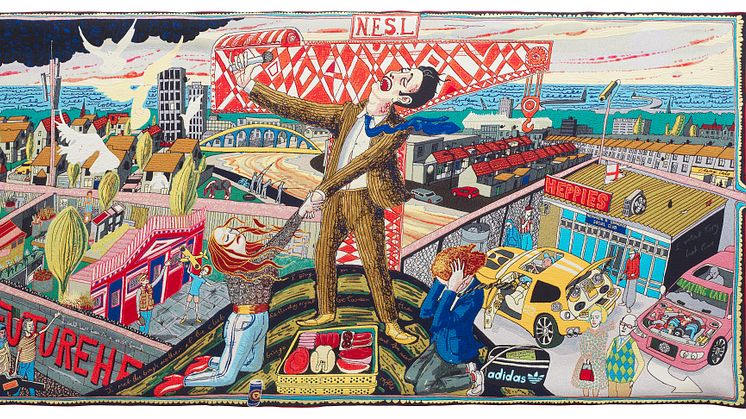 Grayson Perry, The Agony in the Car Park (2012) © Grayson Perry. Courtesy the artist and Victoria Miro 