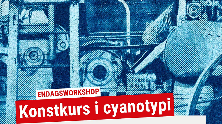 Frövifors Pappersbruksmuseum bjuder in till konstkurs i cyanotypi