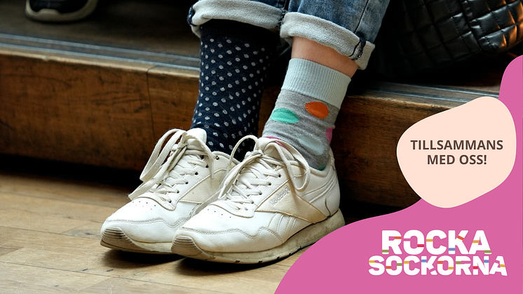 Rocka sockorna tillsammans med oss på Världsdagen för Downs syndrom
