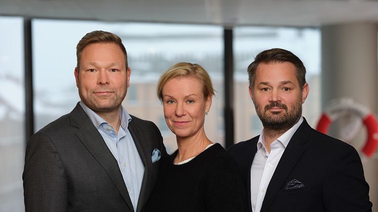 Nicklas Larsen, Annika Persson, Niklas Idén