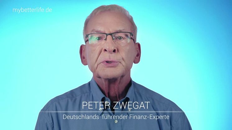TV-Spot mit Peter Zwegat, Experte für Finanzen