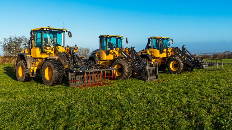 Volvo L45G, L50G och L60G - lantbruksanpassade hjullastare