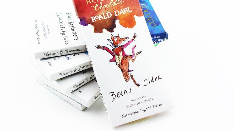 Bean’s Cider – En syrlig äpplechoklad inspirerad av Roald Dahls Fantastic Mr Fox