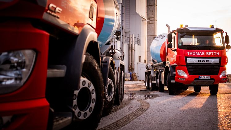 Thomas Beton i Tyskland, foto: Steffen Löffler für DAF Trucks Deutschland