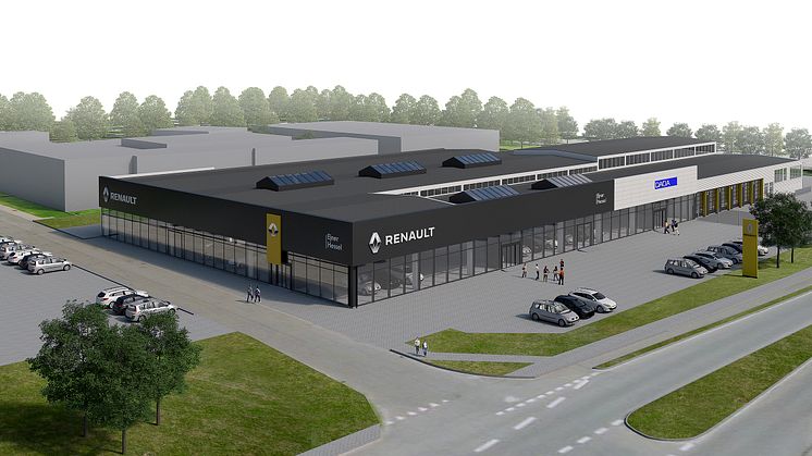 Ejner Hessel i Albertslund åbner på lørdag nordens største Renault/Dacia bilhus