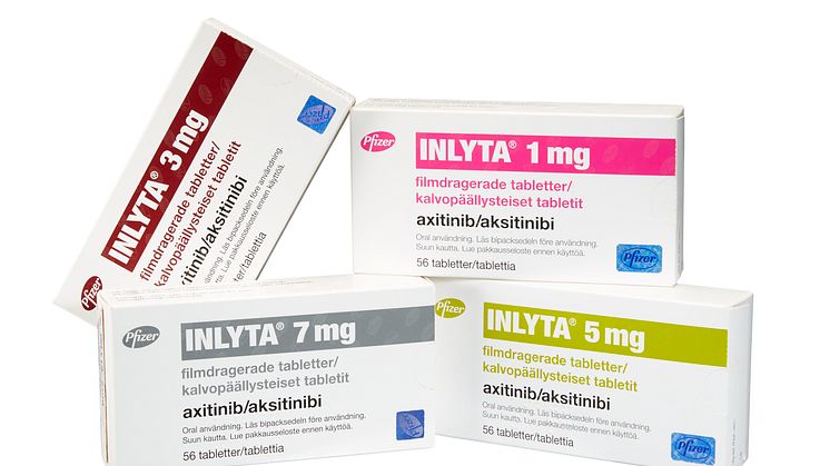 Inlyta 1 mg, 3 mg, 5 mg och 7 mg