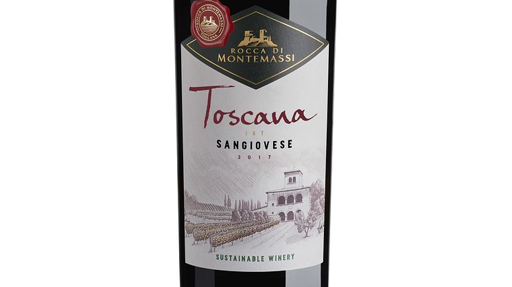 Succévinet Rocca di Montemassi Sangiovese – nu på flaska