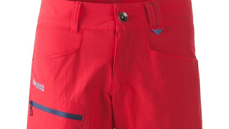 Utne Lady Shorts - Hot Red/Dusty Blue