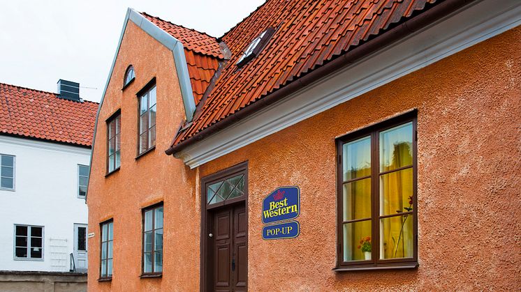 Med pop-up hotell i Almedalen vill Best Western lyfta fram det personliga 