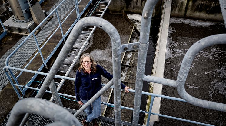 Målet med Nya Rya är ett ombyggt och tillbyggt reningsverk som levererar en hållbar rening för regionen och havet även i framtiden, säger Gryaabs vd Karin van der Salm.