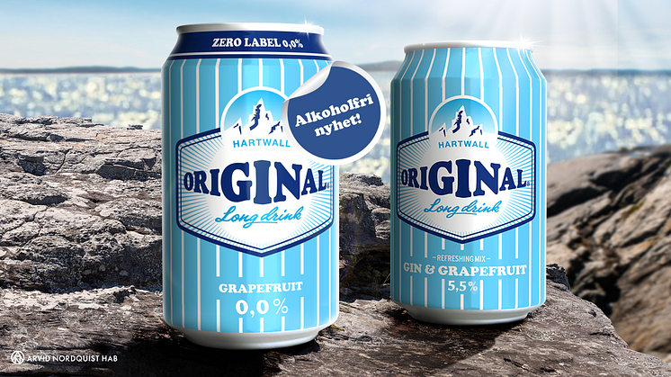 Hartwall Original Long Drink 0,0%  - senaste tillskottet på den alkoholfria hyllan