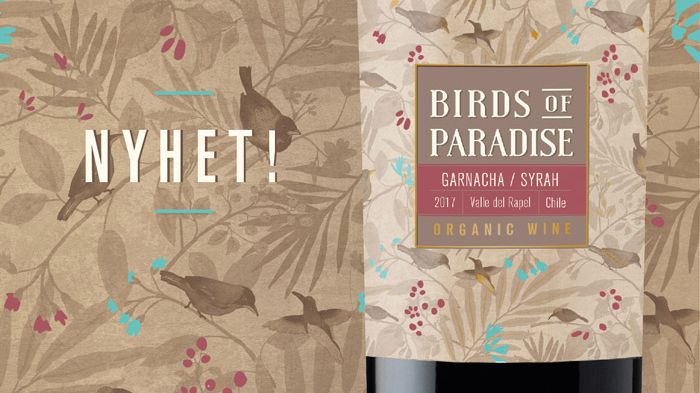 Nyhet! Birds of Paradise Garnacha Syrah