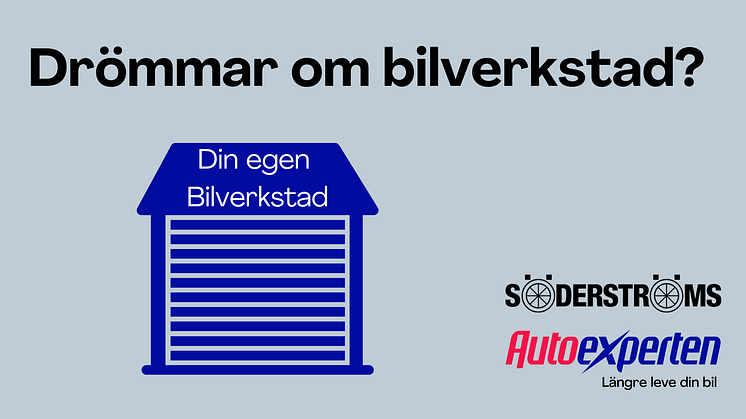 Drömmer du om att driva bilverkstad?