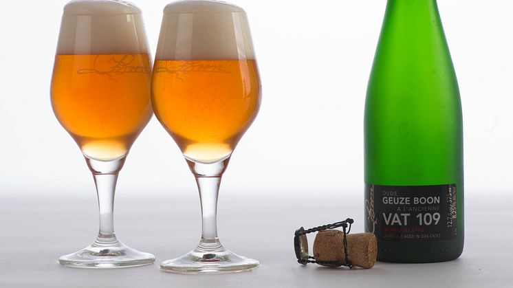 Geuze Boon VAT 109 Bottle&glass