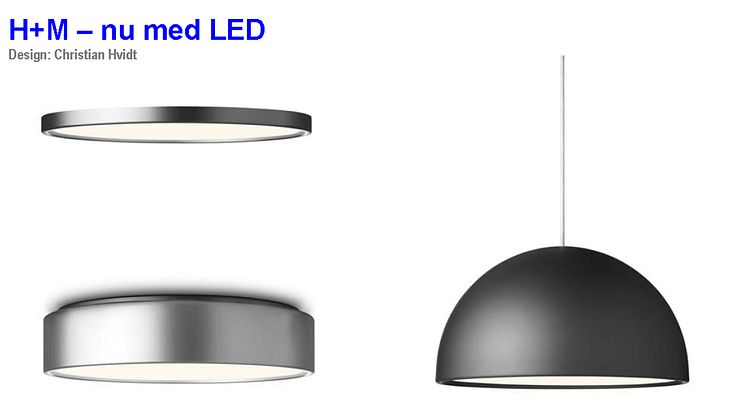 Fox Design Belysning presenterar H+M-lampan med LED. bild 1