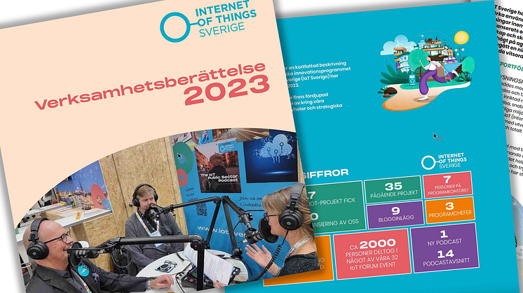 IoT Sverige har summerat 2023 i en verksamhetsberättelse.