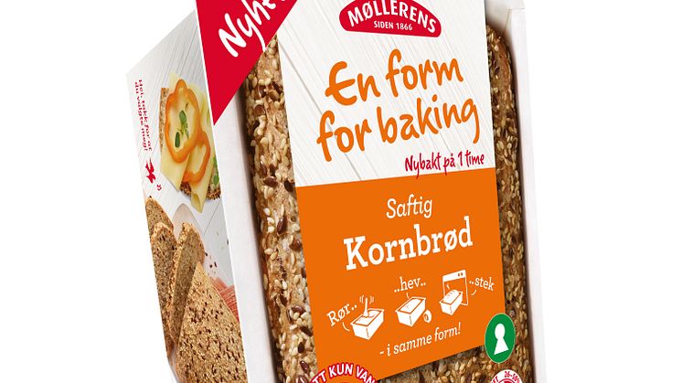 Møllerens Kornbrød - En form for baking.