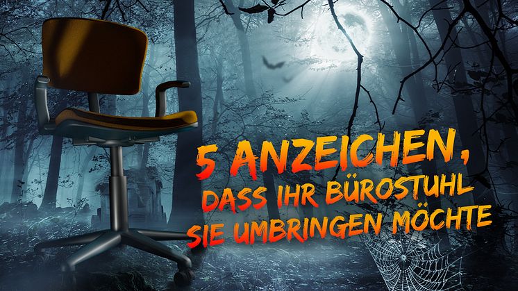 5 Anzeichen, dass Ihr Bürostuhl Sie umbringen möchte