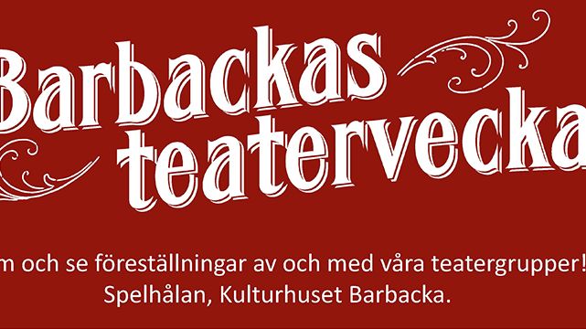 Barbackas teatervecka