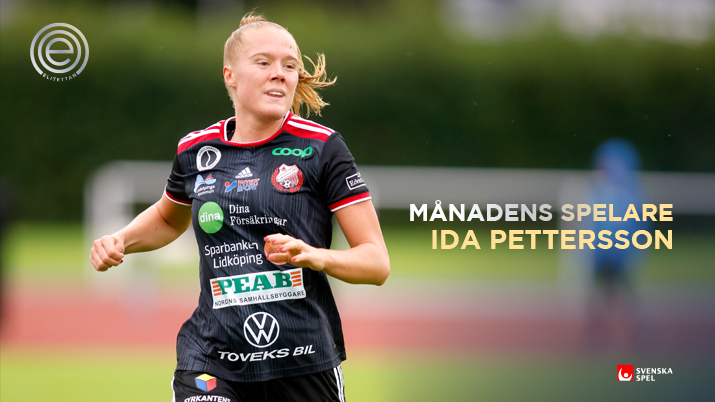 Ida Pettersson är Månadens Spelare i maj
