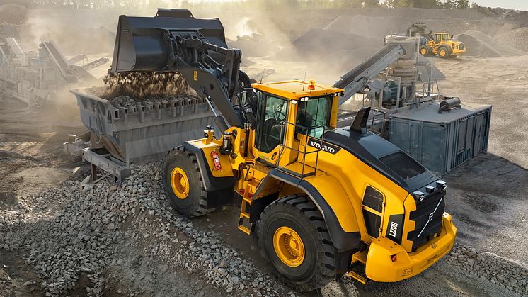 Inget jobb är för litet för Volvo H-seriens hjullastare L150H, L180H och L220H