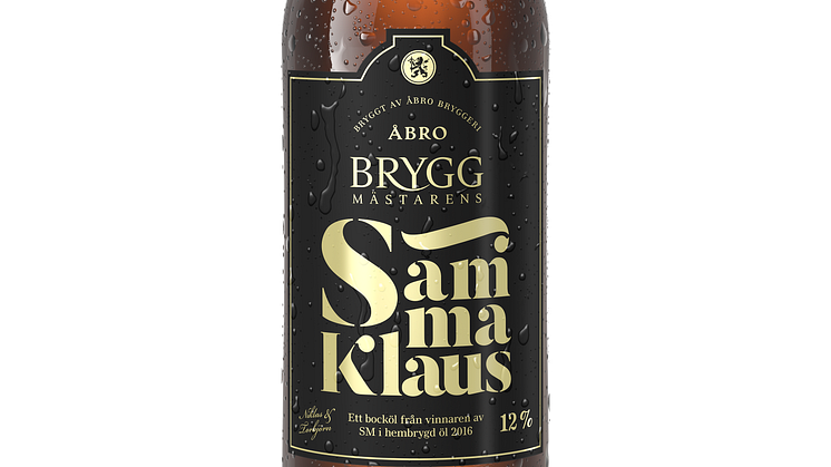 Bryggmästarens Samma Klaus har premiär på Stockholm Beer & Whisky Festival den 29 september