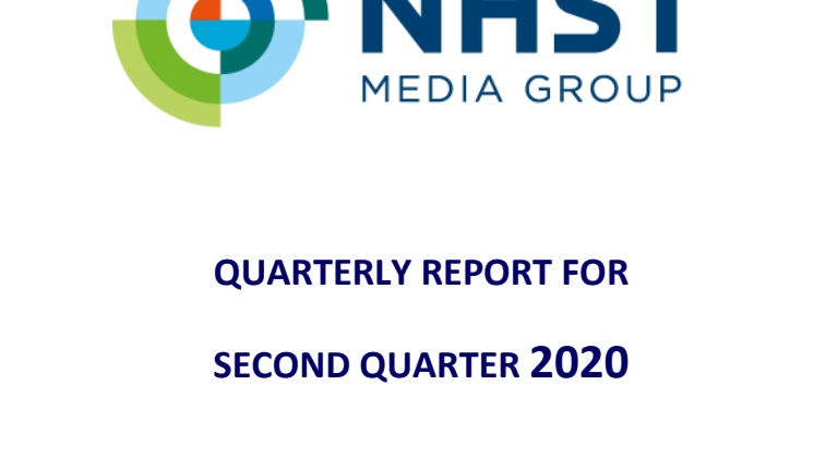 NHST Media Group - Quarterly report Q2 2020