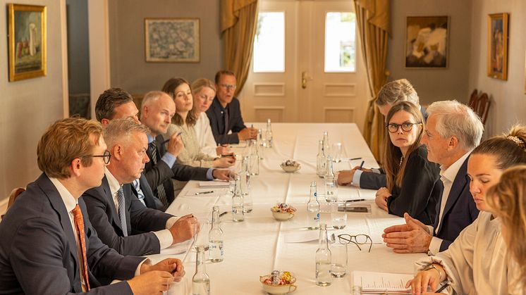 Nordic CEOs for a sustainable future met with prime ministers of Iceland and Norway this week to discuss further collaboration towards a more sustainable society. 