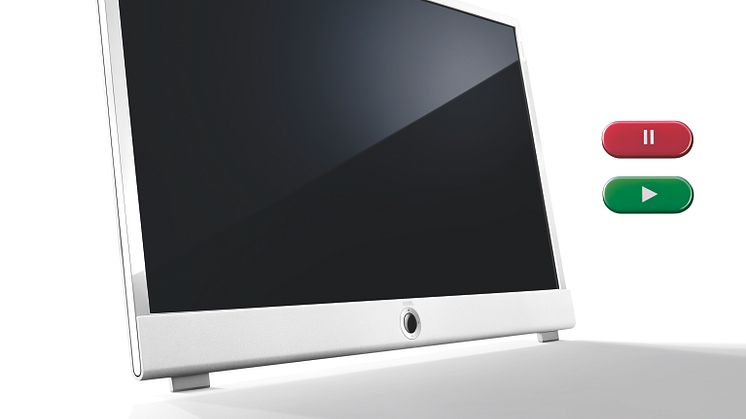 Med Loewe DR+ TV med indbygget harddisk, kan du optage, pause, arkivere og tidsforskyde programmer.