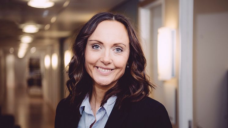 Anna-Maria Lingmerth, marknadschef på Kärnhem, är mycket nöjd över nomineringen i tävlingen "Årets marknadsförare".