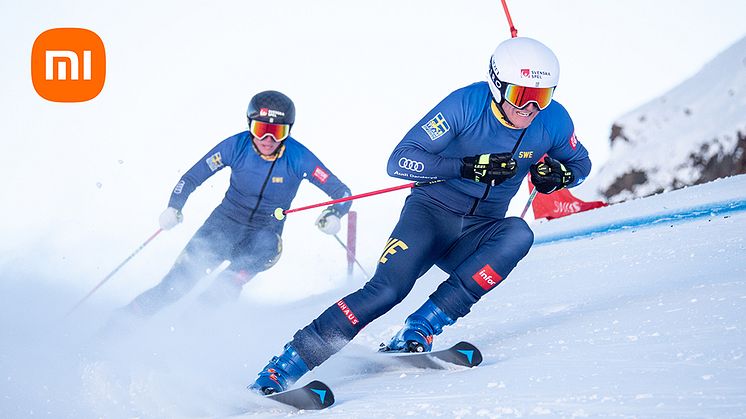Skicrosslandslaget och Xiaomi samarbetar för att lyfta sporten