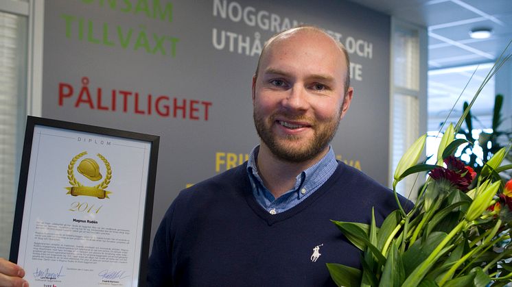 Årets Byggchef 2011 prisas för sin förändringsvilja