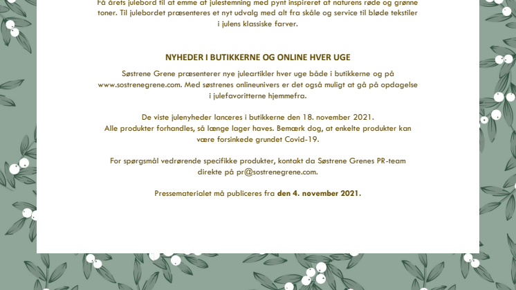 Pressemeddelelse_Skab mindeværdige juledage med Søstrene Grene_November 2021.pdf