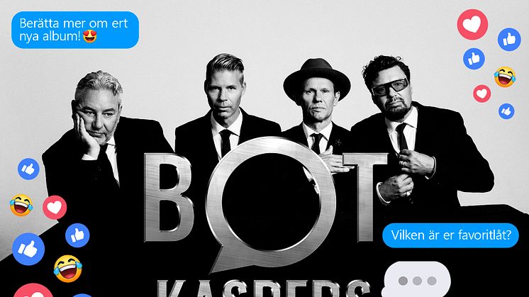 Sony Music lanserar Sveriges första artist-chatbot; Bot Kaspers!