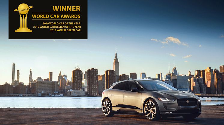 Jaguar I-PACE tar storeslem og vinner World Car of the Year 