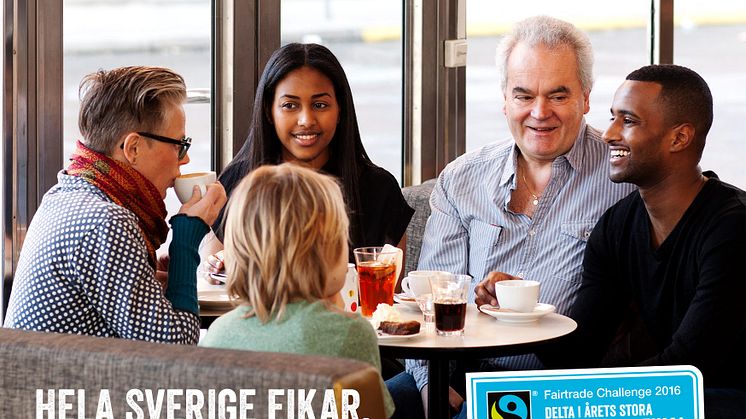 Över 12 800 norrbottningar deltar i årets stora Fairtrade-fika