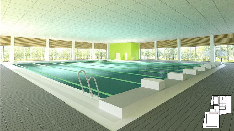 Inbjudan till pressvisning: Sjöbo kommun bygger ny simanläggning
