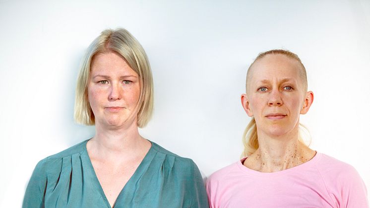 Sandra Lundström och Hanna Söderlund Foto: Per Melander