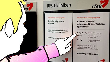 Succé för RFSU-klinikens "Drop in inför Stockholm Pride"