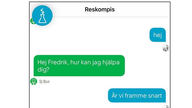 SJ-resenärer får testa digital reskompis 