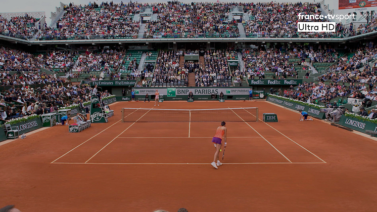 Roland-Garros 2018 : la quinzaine du tournoi en Ultra Haute Définition 