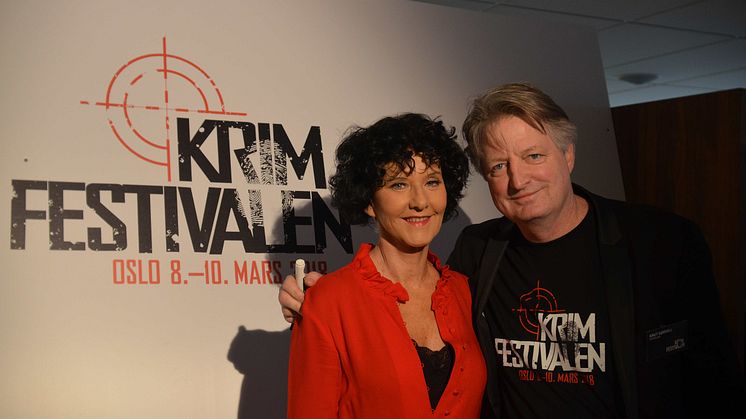 Den sjuende Krimfestivalen er historie, og både festivalsjef Knut Gørvell og årets festivalforfatter Unni Lindell er svært fornøyd både med publikumsrekorden og med den gode stemningen som preget festivalen.