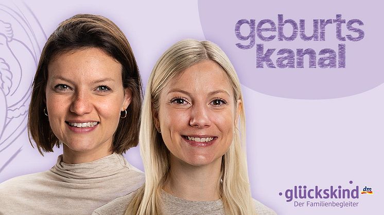 dm baut mit seinem neuen glückskind Podcast „GEBURTSKANAL“ sein Audioangebot für werdende Eltern aus