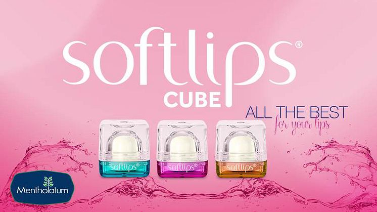 NYHET fra Mentholatum! Softlips Cube